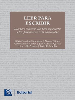 cover image of Leer para escribir